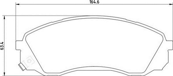 Magneti Marelli 363700201724 - Kit de plaquettes de frein, frein à disque cwaw.fr