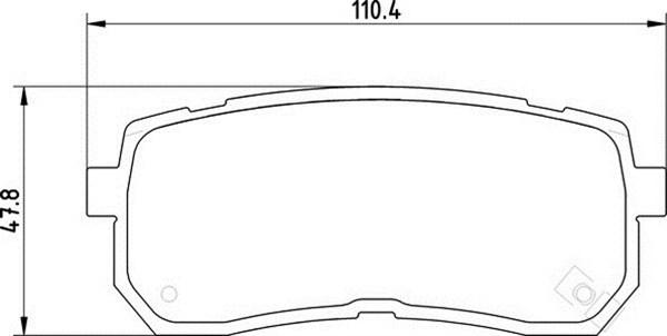 Magneti Marelli 363700201725 - Kit de plaquettes de frein, frein à disque cwaw.fr