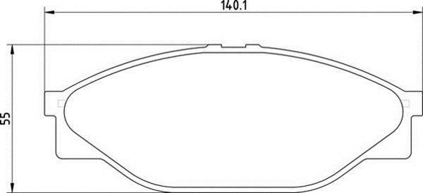 Magneti Marelli 363700203012 - Kit de plaquettes de frein, frein à disque cwaw.fr