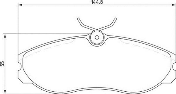 Magneti Marelli 363700203037 - Kit de plaquettes de frein, frein à disque cwaw.fr