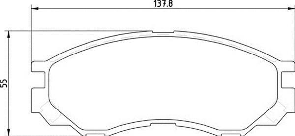 Magneti Marelli 363700203123 - Kit de plaquettes de frein, frein à disque cwaw.fr