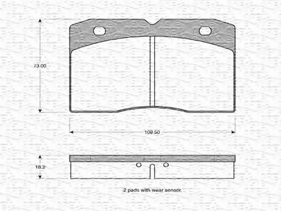 Magneti Marelli 363702160169 - Kit de plaquettes de frein, frein à disque cwaw.fr