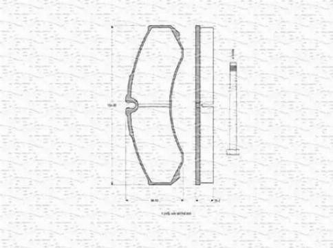 Magneti Marelli 430216170357 - Kit de plaquettes de frein, frein à disque cwaw.fr