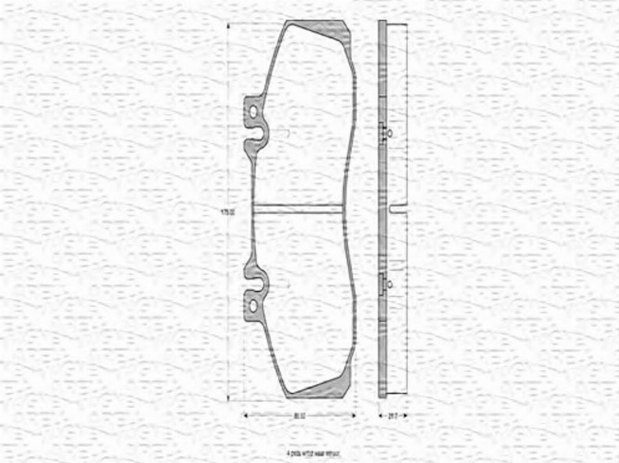 Magneti Marelli 363702160248 - Kit de plaquettes de frein, frein à disque cwaw.fr