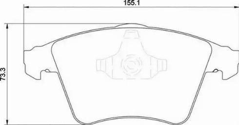 Magneti Marelli 363710201755 - Kit de plaquettes de frein, frein à disque cwaw.fr