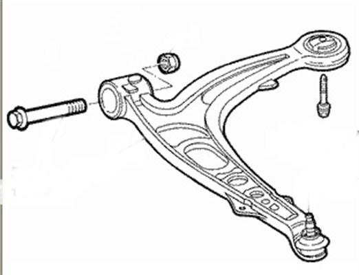 Magneti Marelli 301181303400 - Bras de liaison, suspension de roue cwaw.fr