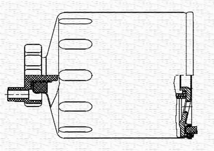 Magneti Marelli 213908569000 - Filtre à carburant cwaw.fr