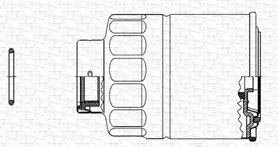 Magneti Marelli 213908568000 - Filtre à carburant cwaw.fr