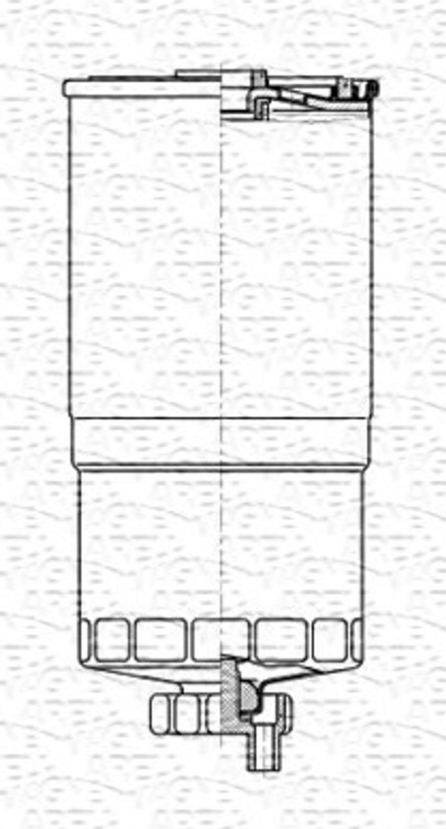 Magneti Marelli 213908518000 - Filtre à carburant cwaw.fr