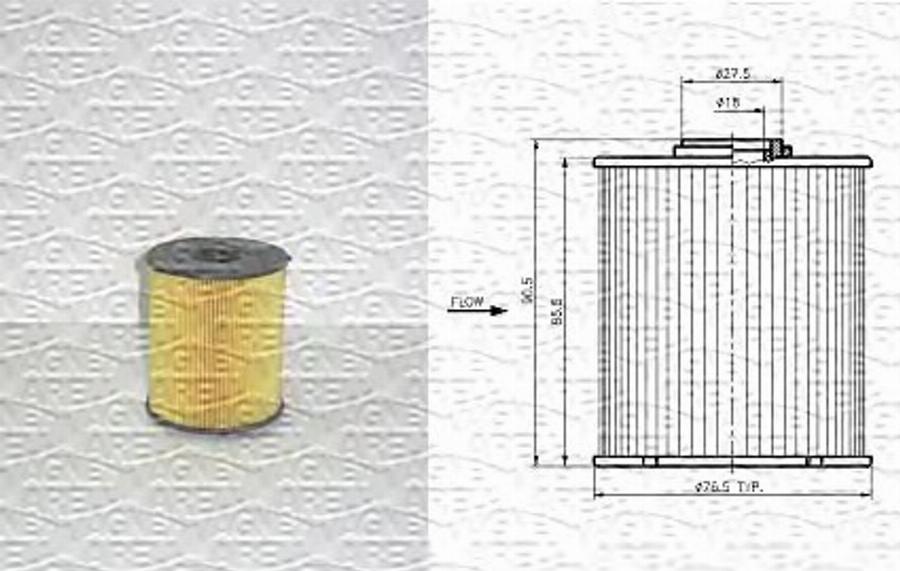 Magneti Marelli 213908582000 - Filtre à carburant cwaw.fr