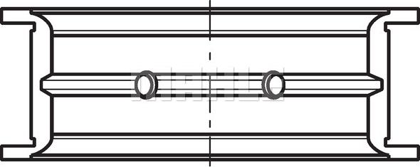 MAHLE 081 FL 21719 000 - Coussinet de vilebrequin cwaw.fr