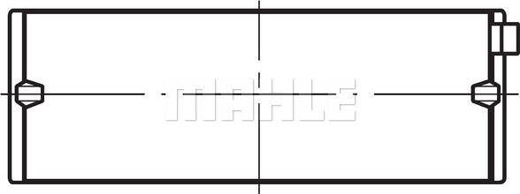 MAHLE 029 HL 18066 000 - Coussinet de vilebrequin cwaw.fr