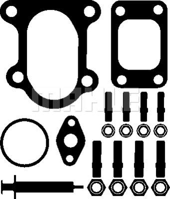 MAHLE 001 TA 14517 000 - Kit de montage, compresseur cwaw.fr