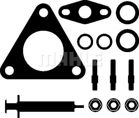 MAHLE 001 TA 14320 000 - Kit de montage, compresseur cwaw.fr