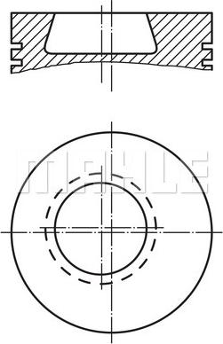 MAHLE 002 98 00 - Piston cwaw.fr