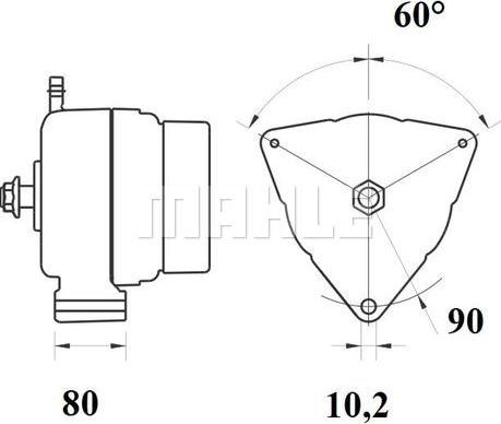 MAHLE 11209611 - Alternateur cwaw.fr