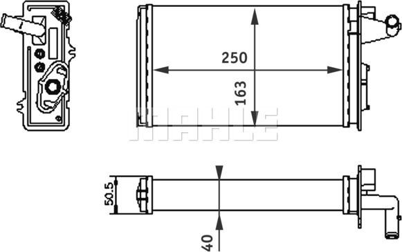 MAHLE AH141000S - Système de chauffage cwaw.fr