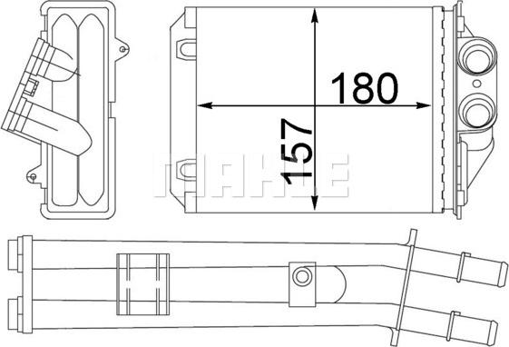 MAHLE AH 213 000S - Système de chauffage cwaw.fr