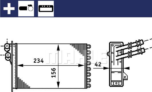 MAHLE AH 72 000S - Système de chauffage cwaw.fr