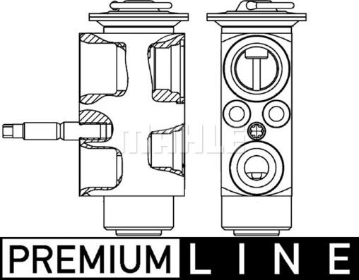 MAHLE AVE 113 000P - Détendeur, climatisation cwaw.fr