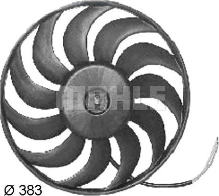 MAHLE CFF 133 000S - Ventilateur, refroidissement du moteur cwaw.fr