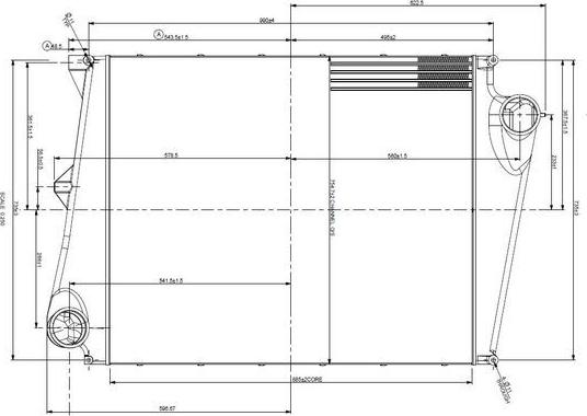 MAHLE CI 360 000S - Intercooler, échangeur cwaw.fr