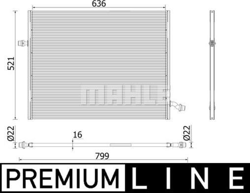 MAHLE CIR 36 000P - Radiateur basse température, intercooler cwaw.fr