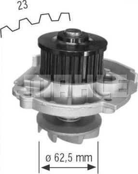 MAHLE CP 45 000S - Pompe à eau cwaw.fr