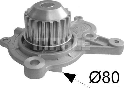 MAHLE CP 431 000S - Pompe à eau cwaw.fr