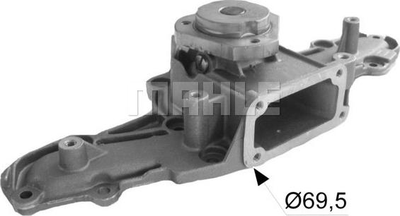 MAHLE CP 193 000S - Pompe à eau cwaw.fr