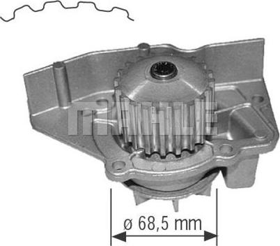 MAHLE CP 143 000S - Pompe à eau cwaw.fr