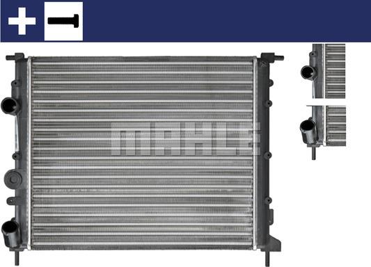 MAHLE CR 449 000S - Radiateur, refroidissement du moteur cwaw.fr