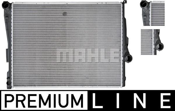 MAHLE CR 455 000P - Radiateur, refroidissement du moteur cwaw.fr