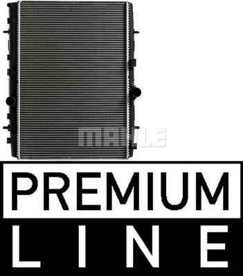 MAHLE CR 5 000P - Radiateur, refroidissement du moteur cwaw.fr