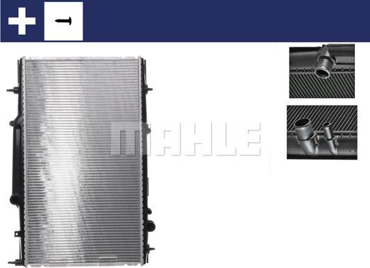 MAHLE CR 503 000S - Radiateur, refroidissement du moteur cwaw.fr