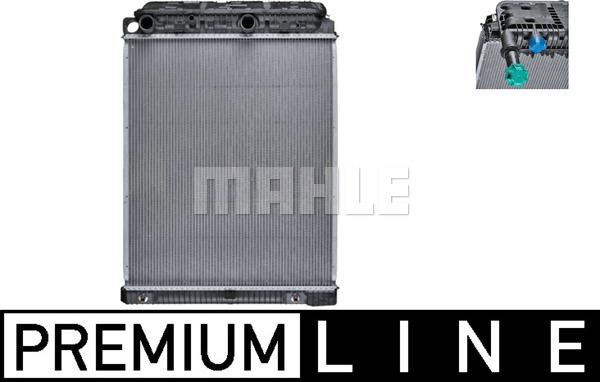 MAHLE CR 673 000P - Radiateur, refroidissement du moteur cwaw.fr