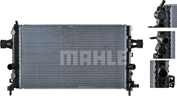 MAHLE CR 1091 000S - Radiateur, refroidissement du moteur cwaw.fr