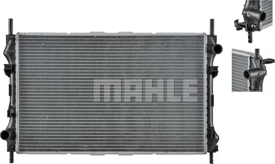 MAHLE CR 1140 000S - Radiateur, refroidissement du moteur cwaw.fr