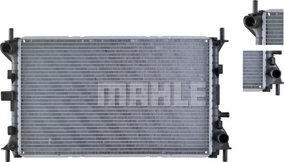 MAHLE CR 1344 000S - Radiateur, refroidissement du moteur cwaw.fr