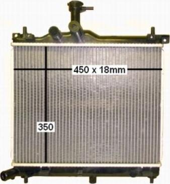 MAHLE CR1255000S - Radiateur, refroidissement du moteur cwaw.fr