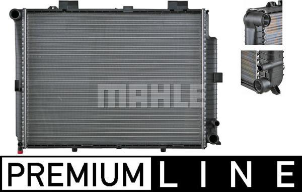 MAHLE CR 303 000P - Radiateur, refroidissement du moteur cwaw.fr