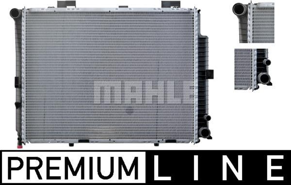 MAHLE CR 318 000P - Radiateur, refroidissement du moteur cwaw.fr