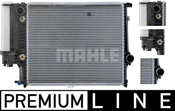 MAHLE CR 329 000P - Radiateur, refroidissement du moteur cwaw.fr