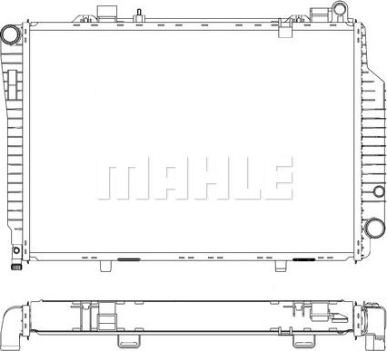 MAHLE CR 249 000S - Radiateur, refroidissement du moteur cwaw.fr