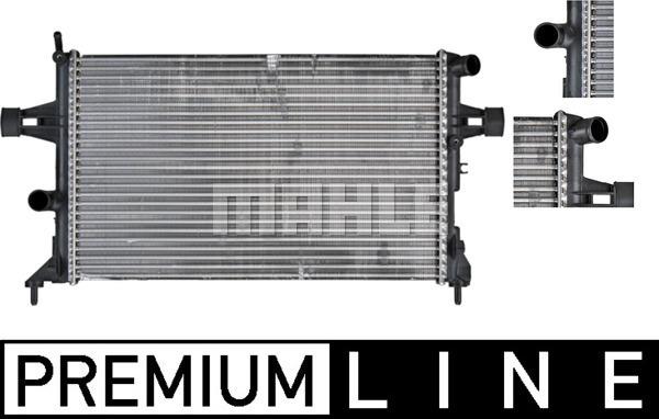 MAHLE CR 227 000P - Radiateur, refroidissement du moteur cwaw.fr