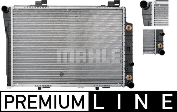 MAHLE CR 270 000P - Radiateur, refroidissement du moteur cwaw.fr