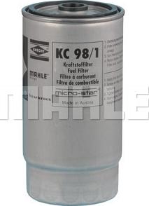 MAHLE KC 98/1 - Filtre à carburant cwaw.fr