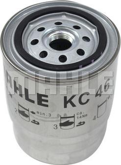 MAHLE KC 46 - Filtre à carburant cwaw.fr