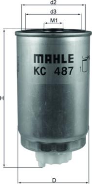 MAHLE KC 487 - Filtre à carburant cwaw.fr