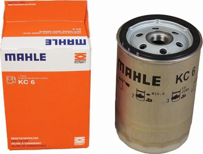 MAHLE KC 6 - Filtre à carburant cwaw.fr